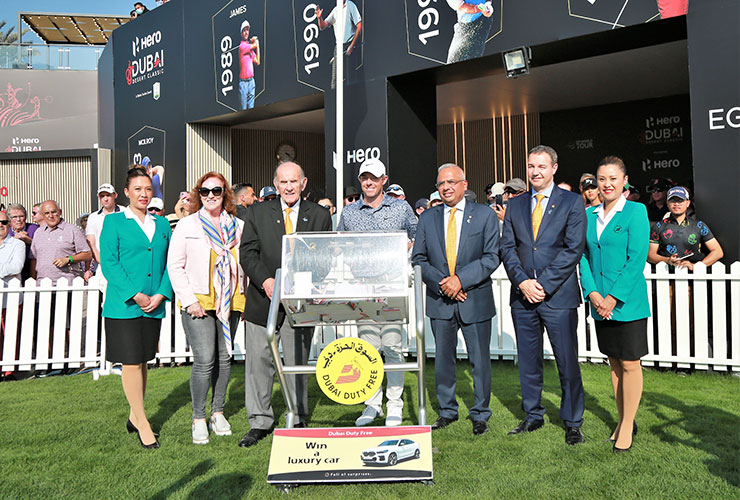 Rory McIlroy picks another winner at Hero Dubai Desert Classic as fan claims Dubai Duty Free BMW X6 M50i