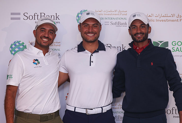 Faisal Salhab and Saud Al Sharif make history as the second and third Saudi golfers to turn professional