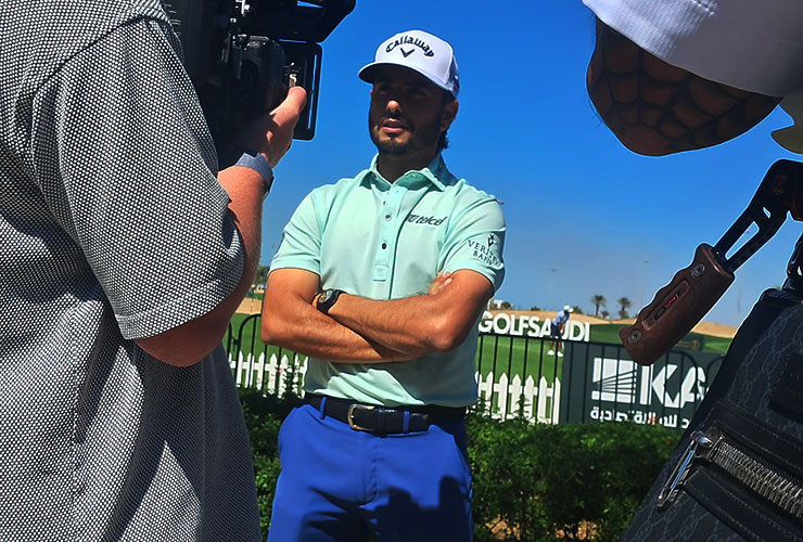 Ancer has the answer to a windy opening day at Saudi International