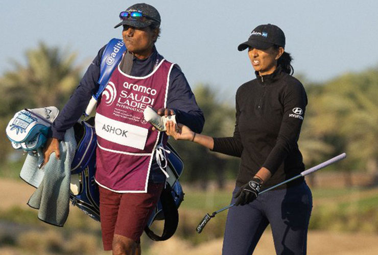 Keep up the good work: India’s Aditi Ashok tames the winds at Royal Greens to go clear at the top in Aramco Saudi Ladies International