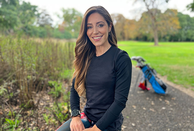 Speaking with CNN and Living Golf’s Jazzy Golfer, as she visits the UAE and Saudi Arabia