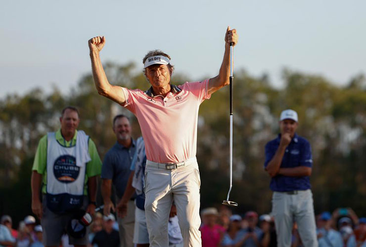 Bernhard Langer equals Hale Irwin’s PGA Tour Champions record with 45th career victory
