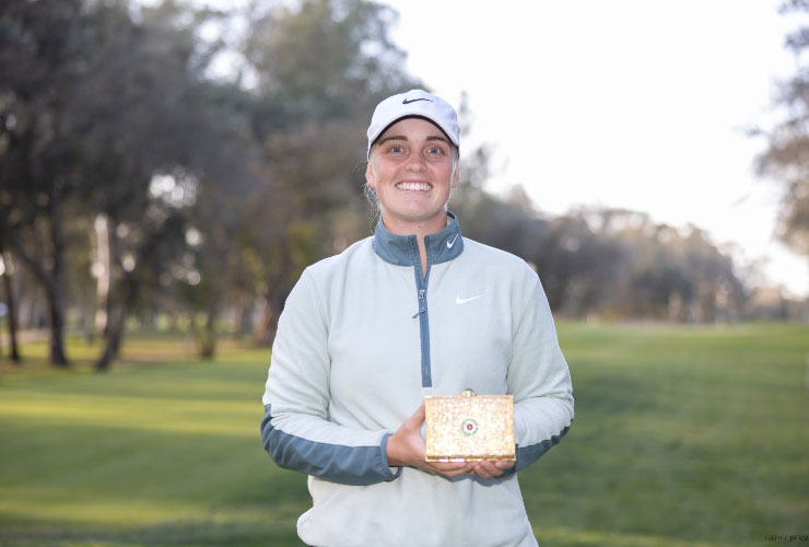Maja Stark holds on to claim LET title in Morocco