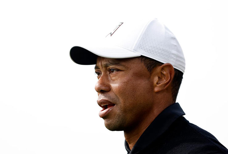 Masters 2023: Tiger Woods arrives at Augusta National