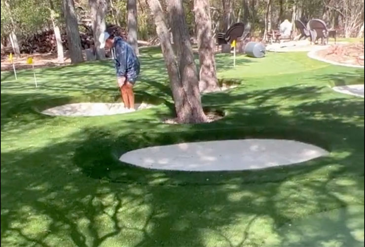 Take a look at Abraham Ancer’s dream golfing back garden
