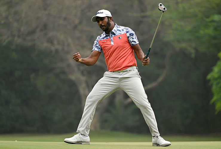 Chikkarangappa opens up three-shot lead at DGC Open