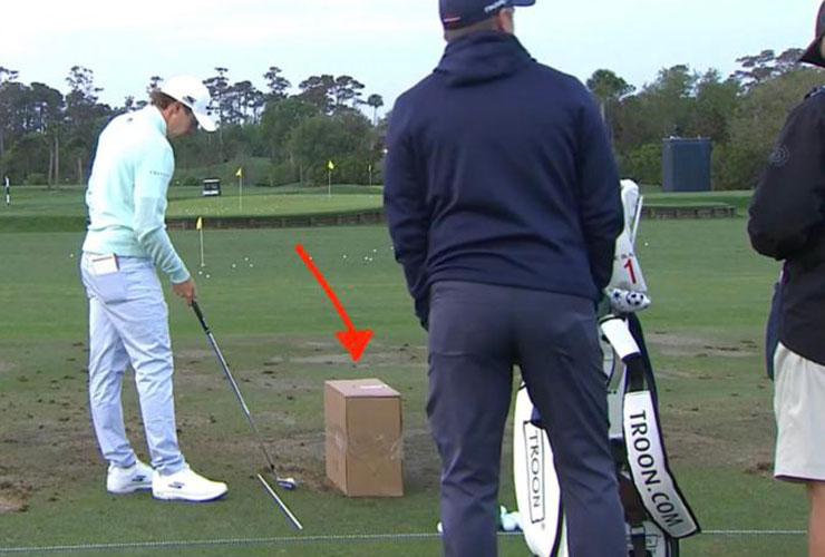 The bizarre ‘box’ golf swing drill that PGA Tour players do, explained
