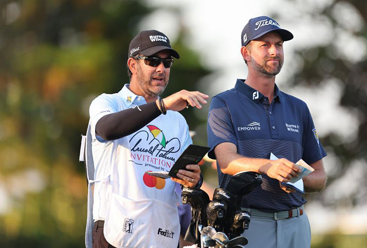 Webb Simpson’s long-time caddie Paul Tesori switching to Cameron Young’s bag