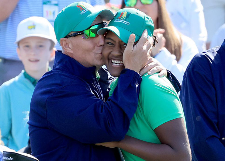 Drive, Chip and Putt competitor’s amazing life story continues with victory at Augusta