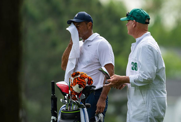 Gassed Tiger looks like missing the Masters weekend