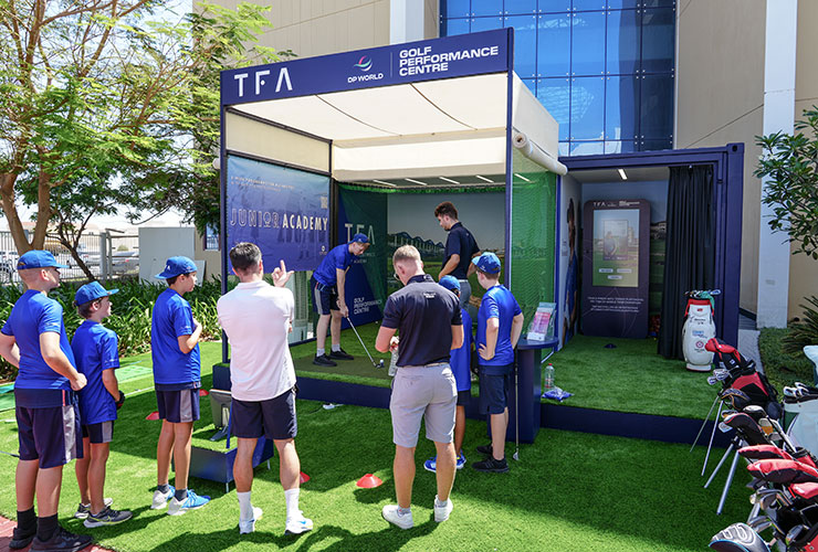 DP World and Tommy Fleetwood Academy launch DP World Golf Week