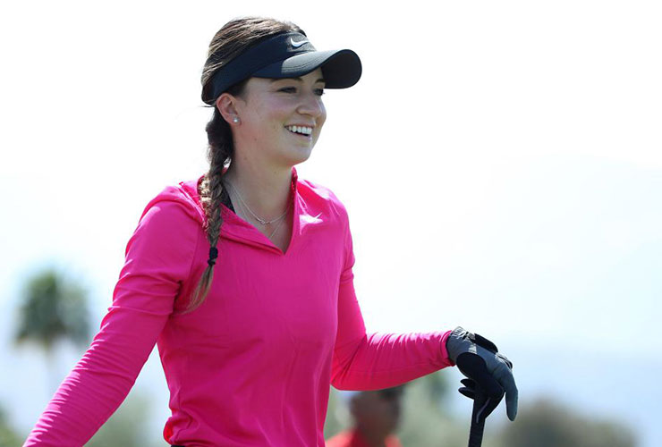 A silly mistake kept this tour pro from playing for an LPGA card last year. Here’s how she’s making up for it