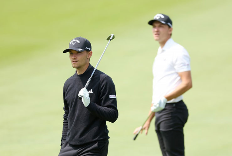 Højgaard twins have fans seeing double at the PGA Championship