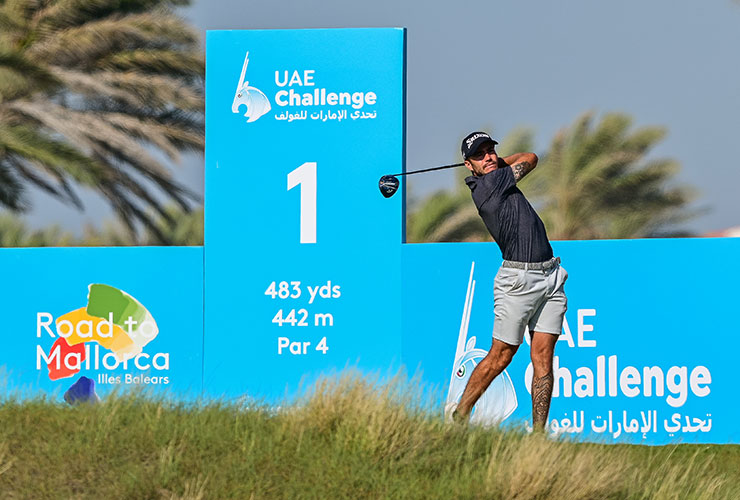 Ivan Cantero Gutierrez rises to the Challenge at Saadiyat Beach Golf Club