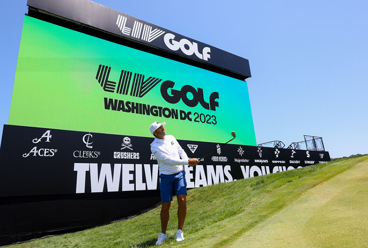 LIV Golf returns to YouTube for DC event