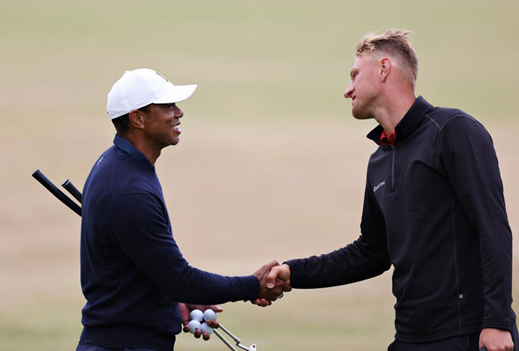 Bold pro Adrian Meronk asked Tiger Woods to play nine holes, gets ‘good advice’ and story for the ages