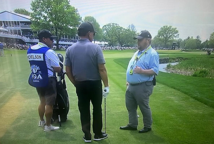 PGA Championship 2023: Phil Mickelson loses rules debate with official, walks away lucky to avoid extra penalty