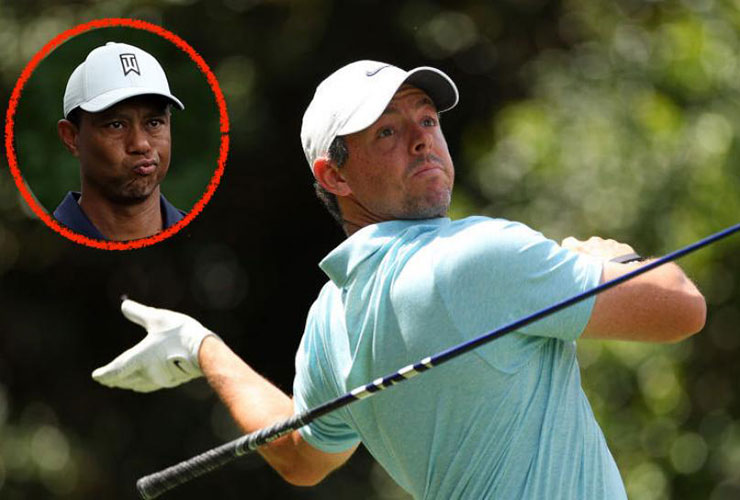 What did Tiger Woods spot in Rory McIlroy’s golf swing?