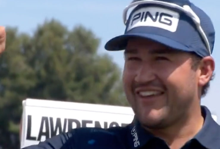 WATCH: This might be the slowest-developing hole-in-one in golf history