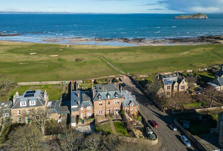 This Scottish estate with one of the “craziest” greens on Earth as a backyard could be yours for $2.9 million