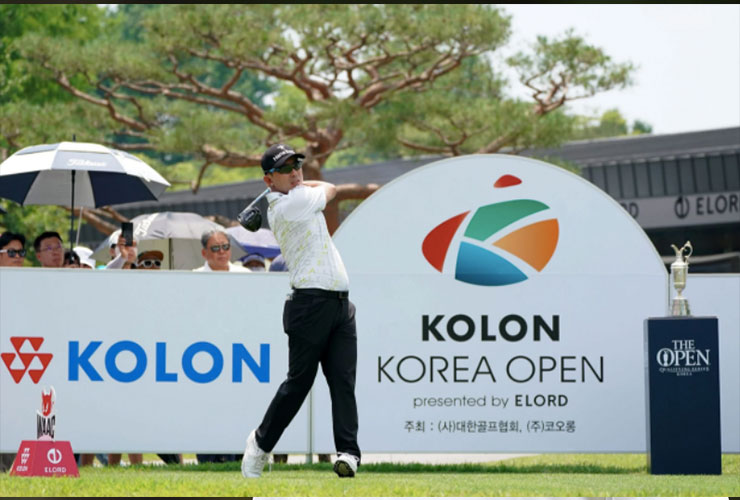 Exceptional Han solo leader for third successive day at Korea Open to close in on Open spot