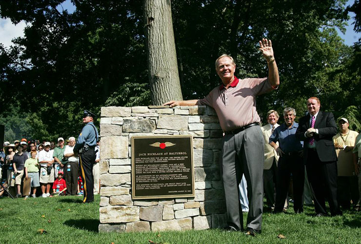 Stacy Lewis didn’t learn about one of the most iconic shots in Baltusrol (and golf) history until she was on the 18th fairway