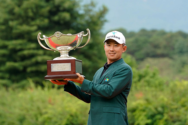 Han books his spot at Open with wire-to-wire win in Korea