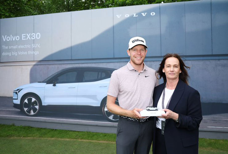 DP World Tour pro wins Volvo subscription with hole-in-one and the timing couldn’t be better