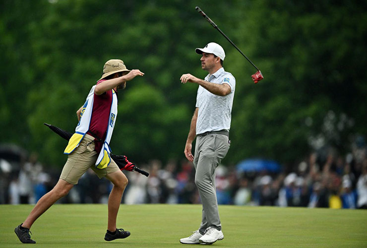 Winner’s bag: Nick Taylor used an old reliable putter to drain the 72-foot eagle putt to make history at the 2023 RBC Canadian Open