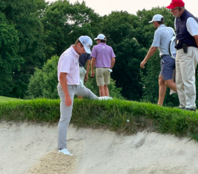 Watch the insane playoff up-and-down that got a college golf star into the US Open