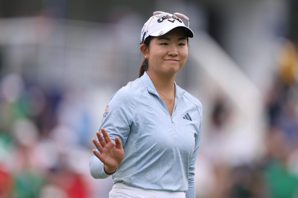 Rose Zhang content with contending at Women’s PGA, eager to start prepping for Women’s Open at Pebble Beach