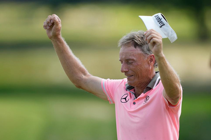 How Bernhard Langer’s first-place checks have increased during his six decades as a pro