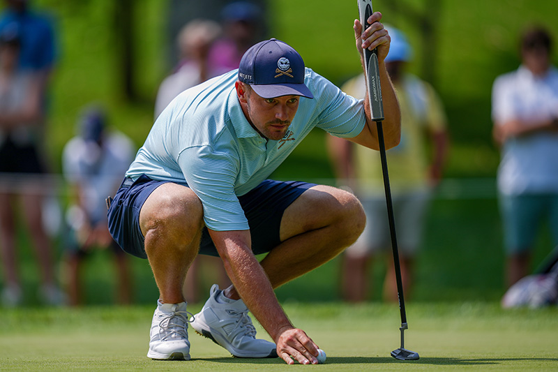 Bryson grabs round two lead; Crushers, Rangegoats share team lead