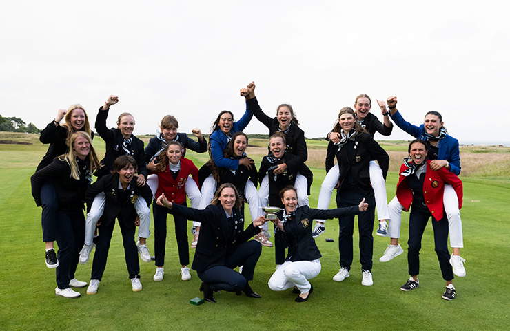 The Continent of Europe wins the Vagliano and Junior Vagliano Trophies