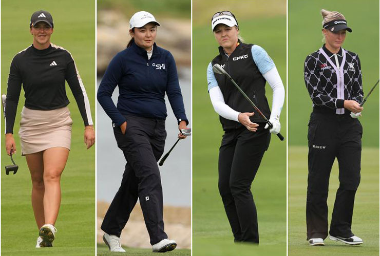 The top 25 players competing at the 2023 Amundi Evian Championship, ranked
