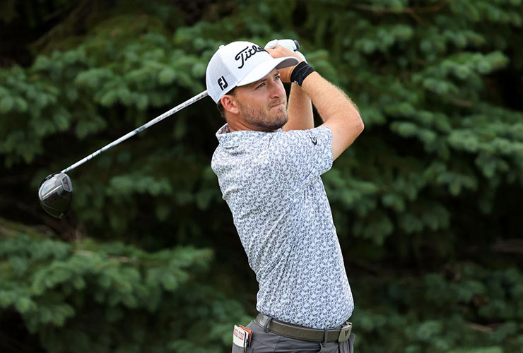 Lee Hodges smashes scoring record while taking big lead in 3M Open