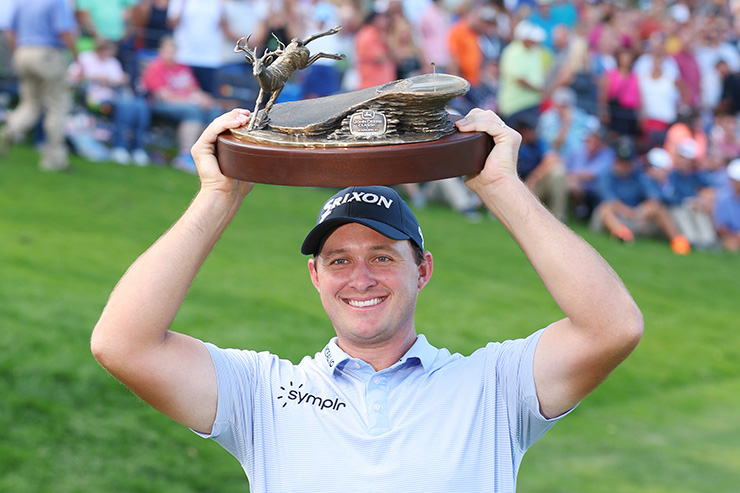 Sepp Straka’s wild Sunday rally falls short of 59, but not of winning the John Deere Classic