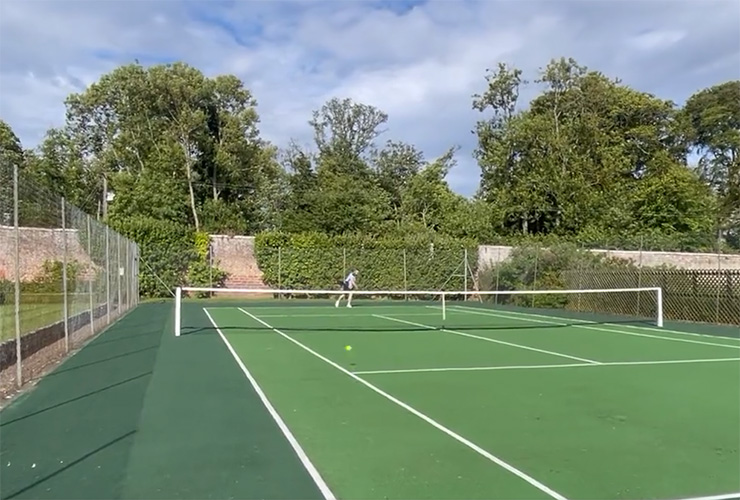DP World Tour pro goes to Wimbledon once, sends pretty impressive serve video to Andy Murray