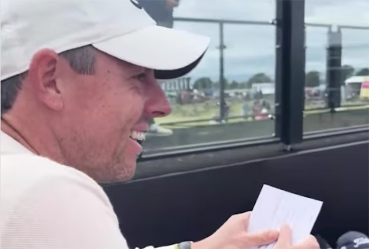 Rory McIlroy had a hilarious response to Scottish Open fan who won a nice bet on him