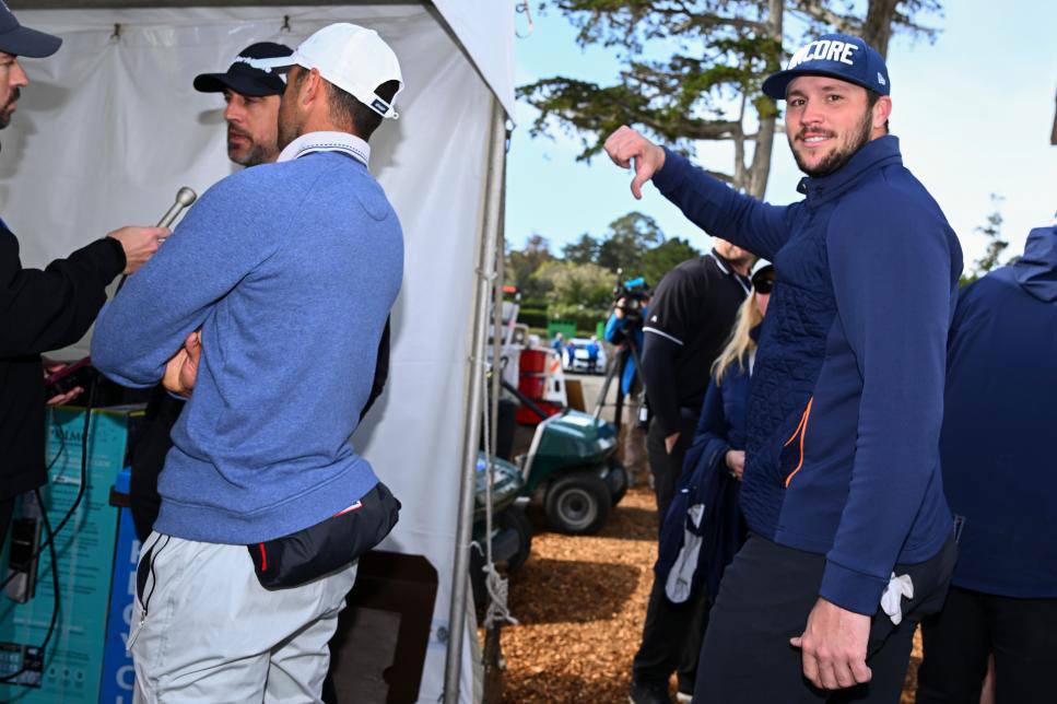 QB quarrel: Josh Allen says Aaron Rodgers sandbagged ‘the world’ in controversial Pebble Beach Pro-Am win