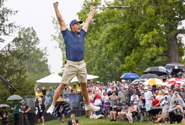 Bryson DeChambeau shoots historic 58 to win LIV Golf Greenbrier