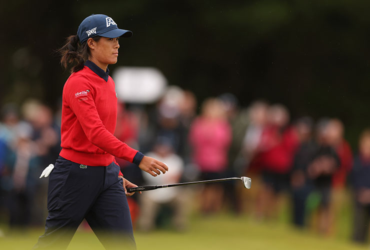 Celine Boutier shows no signs of letting up on major charge and opens up big lead at Women’s Scottish Open