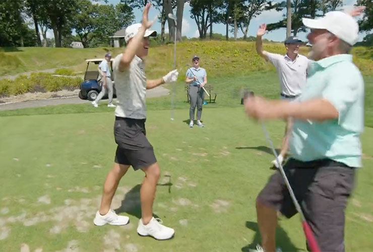 Collin Morikawa hits hole-in-one during KPMG golf outing, immediately gets roasted by Max Homa on Twitter