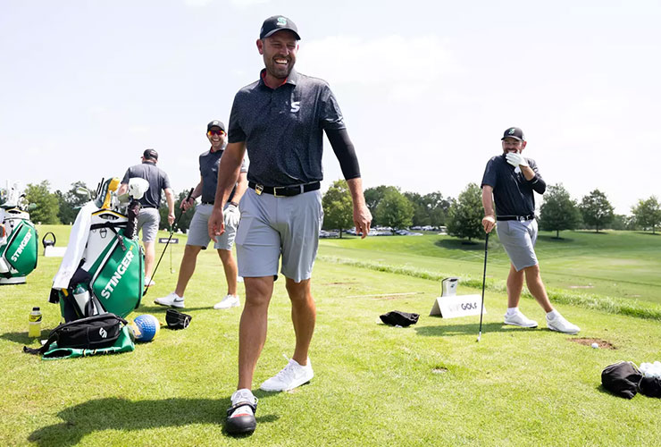 Charl Schwartzel to tee it up at LIV Golf Bedminster after freak ‘slipper’ incident results in broken toe!