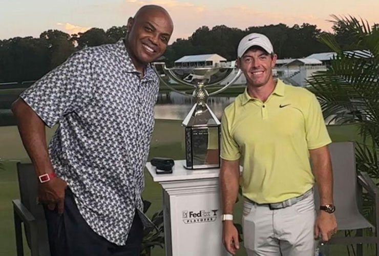 Charles Barkley can’t help but give Rory McIlroy grief in the most Charles Barkley way