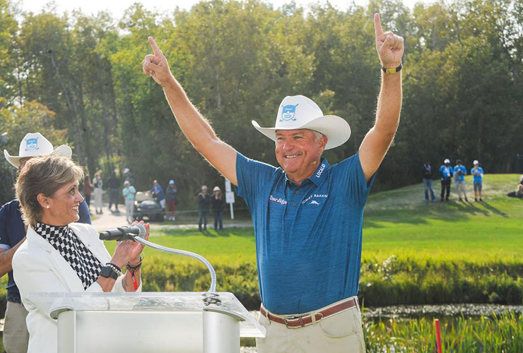 This golf cult hero’s first PGA Tour Champions win has the weirdest connection to his lone PGA Tour win