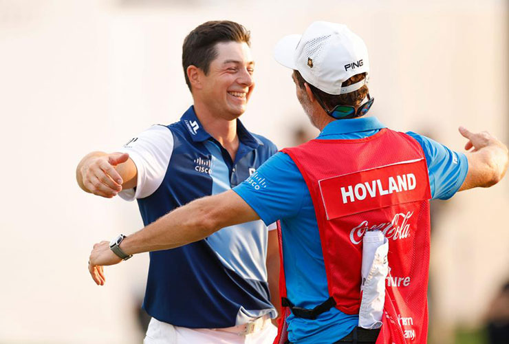 How well did Viktor Hovland celebrate his winning moment? Introducing The C.E.L.E.B.R.A.T.I.O.N. Scale
