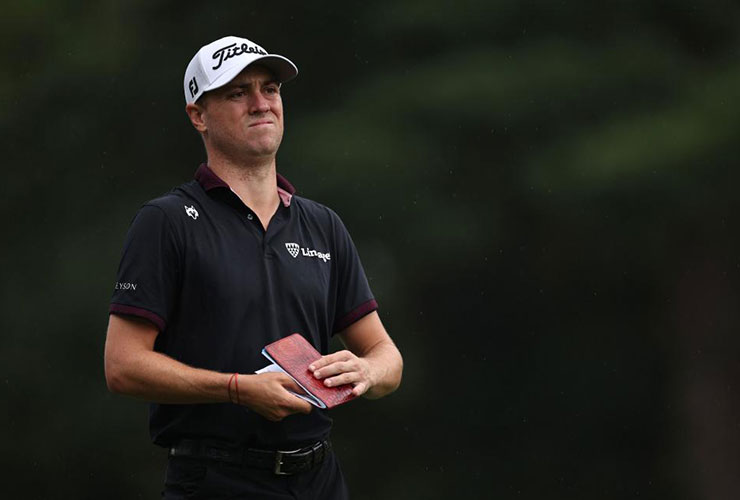 With Justin Thomas’ Ryder Cup fate in the balance, the Wyndham has become the most surreal tournament of his career