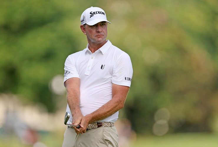 In TPC Southwind’s scorching conditions, no one is hotter than leader Lucas Glover