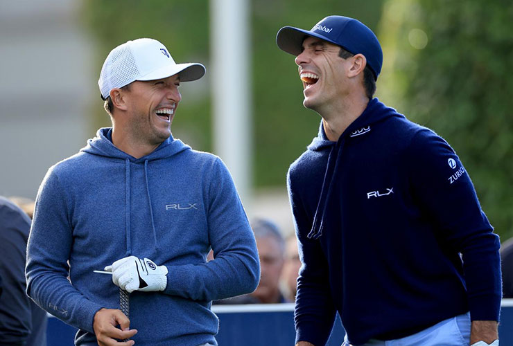 Noble gesture: Wyndham co-leader Billy Horschel got back on track with help from West Ham?